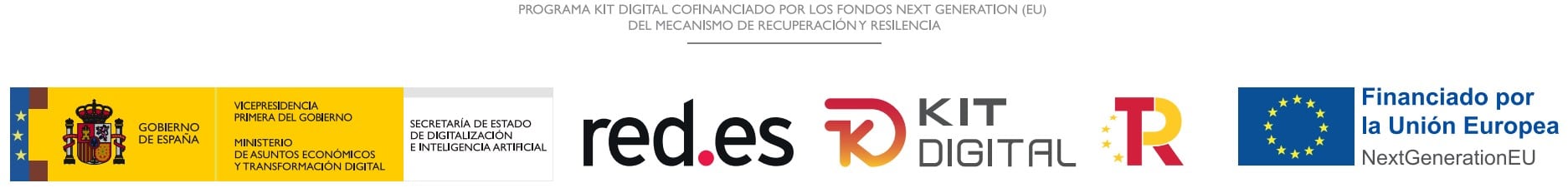Logotipo del programa Kit Digital, iniciativa para la digitalización de pequeñas y medianas empresas en España